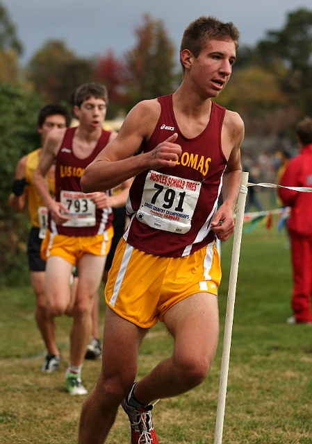 2010NCSXC BD3-165.JPG - 2010 North Coast Section Cross Country Championships, Hayward High School, Hayward, California